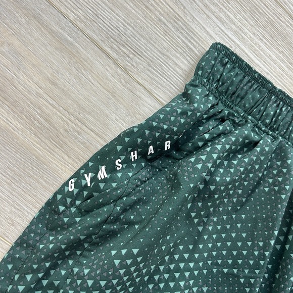 Gymshark XL Sport 2 In 1  7" Shorts Hoya Green Gym Workout Weightlift Crossfit - Picture 4 of 14